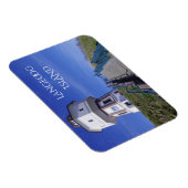 Watertoren Langeoog, Oost-Friesland, Duitsland Magneet (Rechterzijde)