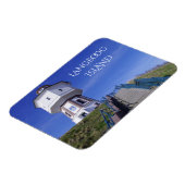 Watertoren Langeoog, Oost-Friesland, Duitsland Magneet (Linkerzijde)