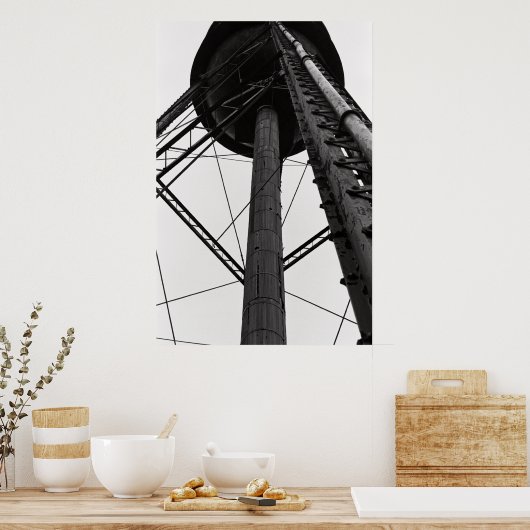 Watertoren Poster (Keuken)