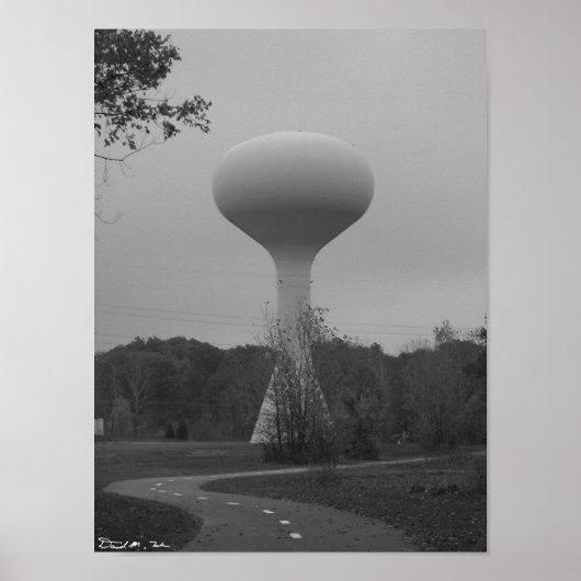 Watertoren Poster (Voorkant)