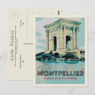 Watertoren van Peyroux - iconisch monument Montpel Briefkaart