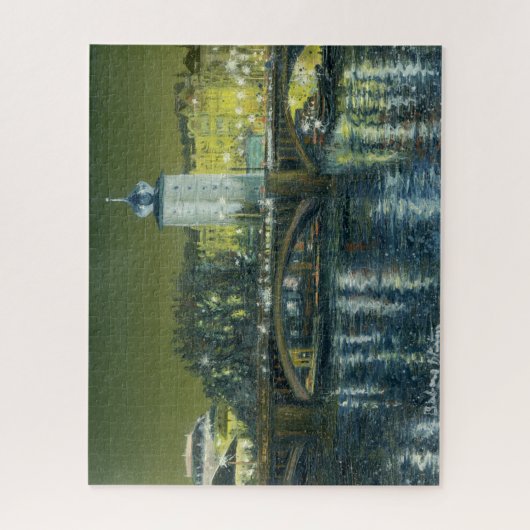 "Watertoren van Šitkov" Legpuzzel (Verticaal)
