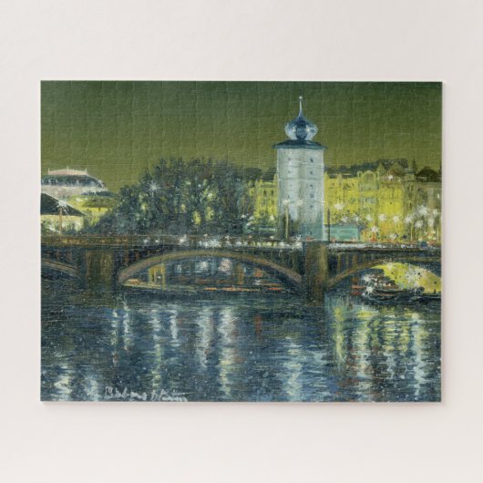 "Watertoren van Šitkov" Legpuzzel (Horizontaal)