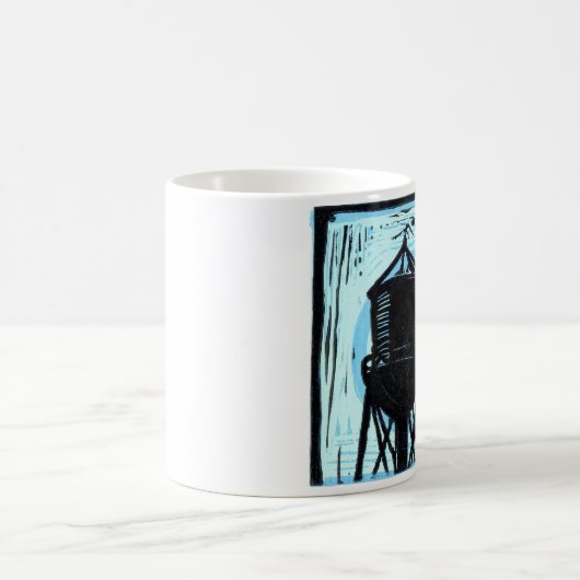 watertowerblauwe mok (Center)