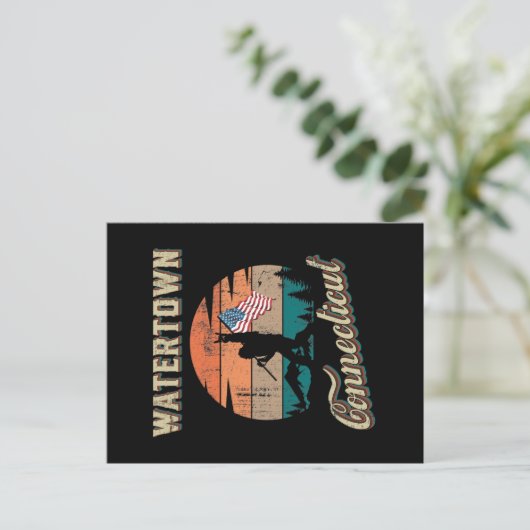 Watertown Connecticut Briefkaart (Staand voorkant)