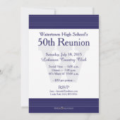 Watertown High School Class Reunion Uitnodigingen (Achterkant)