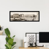 Watertown NY Square Photo 1909 Poster (Thuiskantoor)