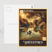 Watertown, South Dakota | Briefkaart (Voorkant / Achterkant)