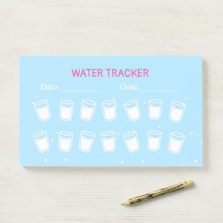 watertracker drink controleplanner post-it® notes