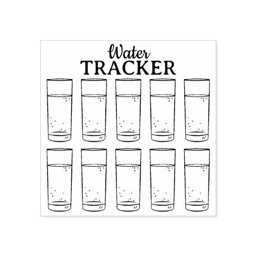 Watertracker, Journal Rubberstempel (Afrduk)