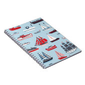  watertransport doedelpatroon notitieboek (Rechterzijde)