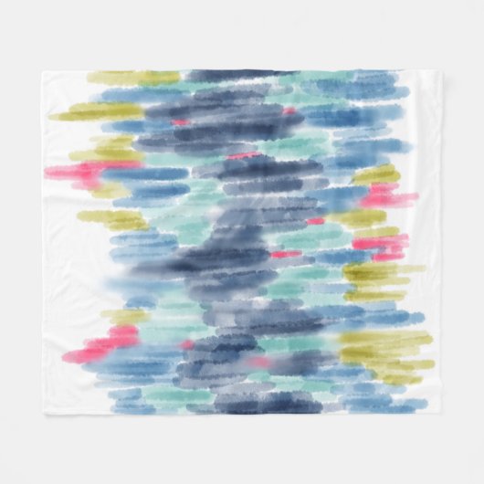 Watertuin Fleece Deken (Voorkant (Horizontaal))