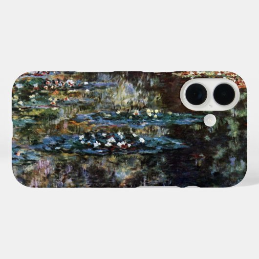 Watertuin in Giverny, Frankrijk door Claude Monet Case-Mate iPhone Case (Achterkant (horizontaal))