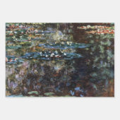 Watertuin in Giverny, Frankrijk door Claude Monet Inpakpapier Vel (Voorkant 3)