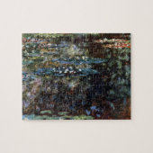 Watertuin in Giverny, Frankrijk door Claude Monet Legpuzzel (Horizontaal)