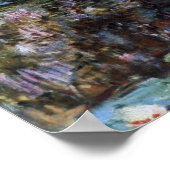 Watertuin in Giverny, Frankrijk door Claude Monet Poster (Hoek)