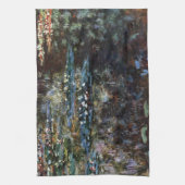 Watertuin in Giverny, Frankrijk door Claude Monet Theedoek (Verticaal)