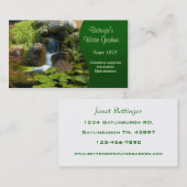 Watertuin Visitekaartje (Voorkant / Achterkant)
