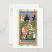 Watertuinen uit het Album Clive (gouache op pa) Briefkaart (Voorkant / Achterkant)