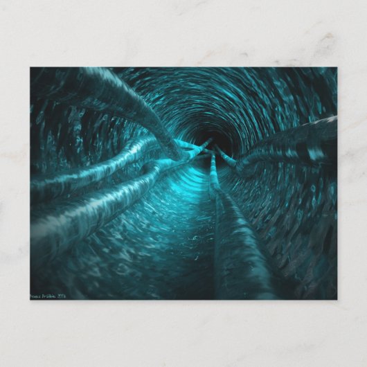 Watertunnel Briefkaart (Voorkant)