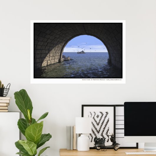 watertunnel poster (Thuiskantoor)