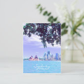 Wateruitzicht van het Opera House Sydney Harbour Briefkaart (Staand voorkant)