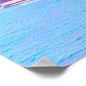 Wateruitzicht van het Opera House Sydney Harbour Poster (Hoek)