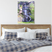 Waterval 1 canvas afdruk (Insitu (Slaapkamer))