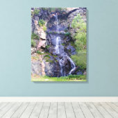 Waterval 1 canvas afdruk (Insitu (Houten vloer))