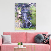 Waterval 1 canvas afdruk (Insitu (Woonkamer))