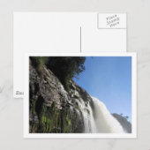Waterval 3 Venezolaanse Oerwoud landschapskunst Briefkaart (Voorkant / Achterkant)