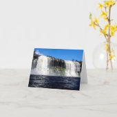 Waterval 4 Venezolaanse Oerwoud landschapskunst Kaart (Gele Bloem)