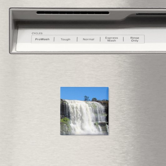 Waterval 4 Venezolaanse Oerwoud landschapskunst Magneet (Insitu (Vaatwasser))