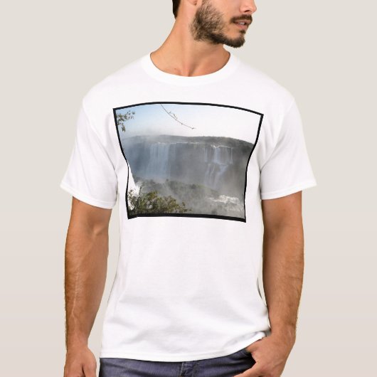 Waterval Afbeelding! Iguazu-Herfsten! T-shirt (Voorkant)