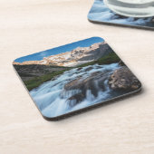 Waterval | Aviolo Lake, Italië Bier Onderzetter (Linkerzijde)