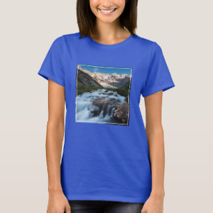 Waterval   Aviolo Lake, Italië T-shirt