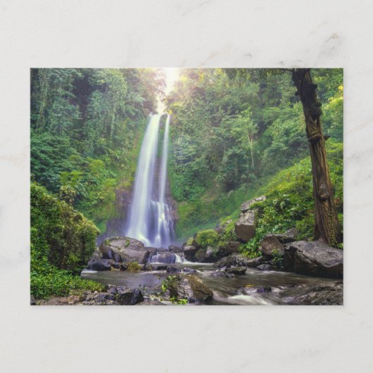 Waterval | Bali, Indonesië Briefkaart (Voorkant)