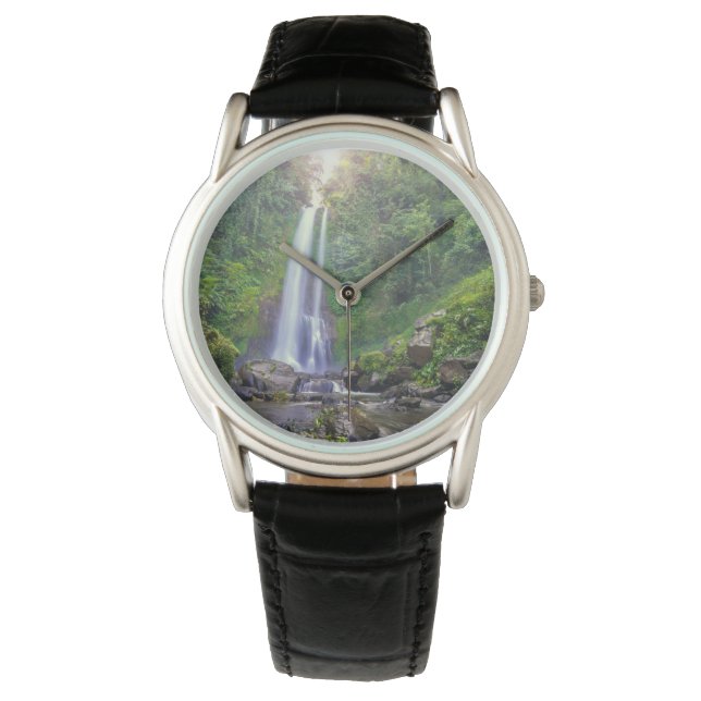Waterval | Bali, Indonesië Horloge (Voorkant)