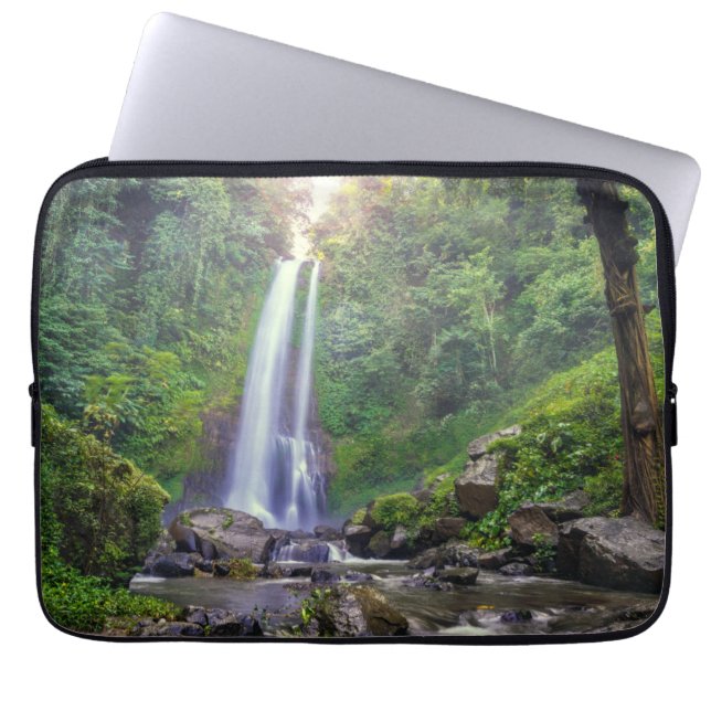 Waterval | Bali, Indonesië Laptop Sleeve (Voorkant)