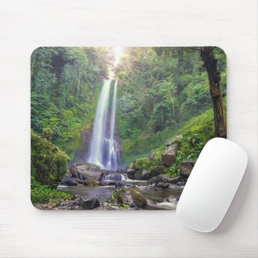 Waterval | Bali, Indonesië Muismat (Met muis)