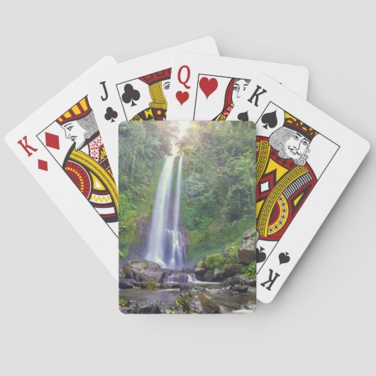Waterval | Bali, Indonesië Pokerkaarten (Achterkant)