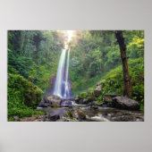 Waterval | Bali, Indonesië Poster (Voorkant)