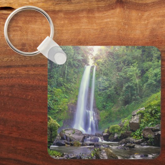 Waterval | Bali, Indonesië Sleutelhanger (Voorkant)