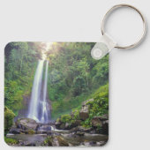 Waterval | Bali, Indonesië Sleutelhanger (Achterkant)