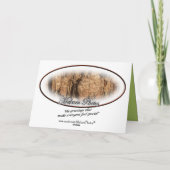 Waterval Bday-customize Kaart (Achterkant)