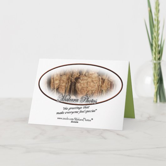 Waterval Bday-customize Kaart (Achterkant)