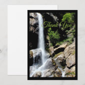 Waterval Bedankkaart (Voorkant / Achterkant)