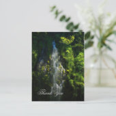 WATERVAL BEDANKT BRIEFKAART (Staand voorkant)