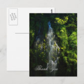 WATERVAL BEDANKT BRIEFKAART (Voorkant / Achterkant)