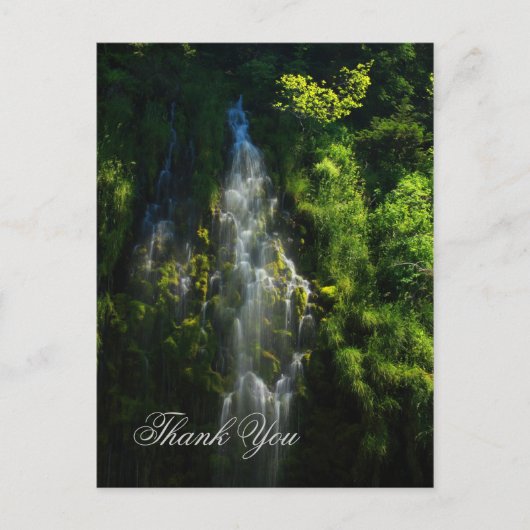 WATERVAL BEDANKT BRIEFKAART (Voorkant)